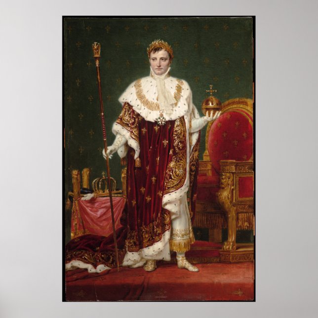 Emperor Napoleon I by David Poster (Front)