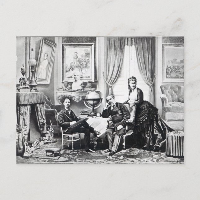 Emperor Napoleon III Postcard (Front)