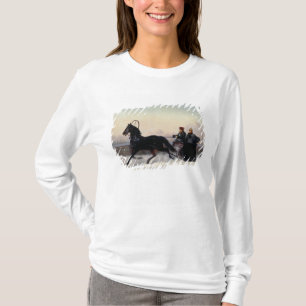 Emperor Nicholas I Driving in a Sleigh T-Shirt