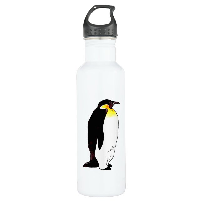 Emperor penguin 710 ml water bottle (Front)