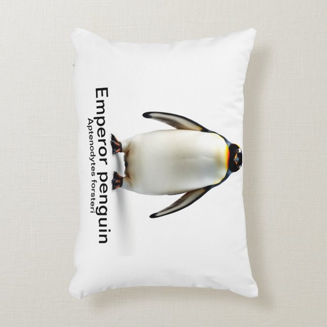 emperor penguin (Aptenodytes forsteri) pillow (Front(Vertical))