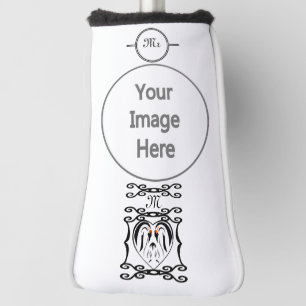 Emperor Penguin Forever Love Birds Golf Head Cover