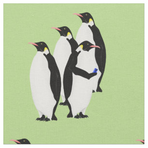 Emperor Penguin Online Line Fabric