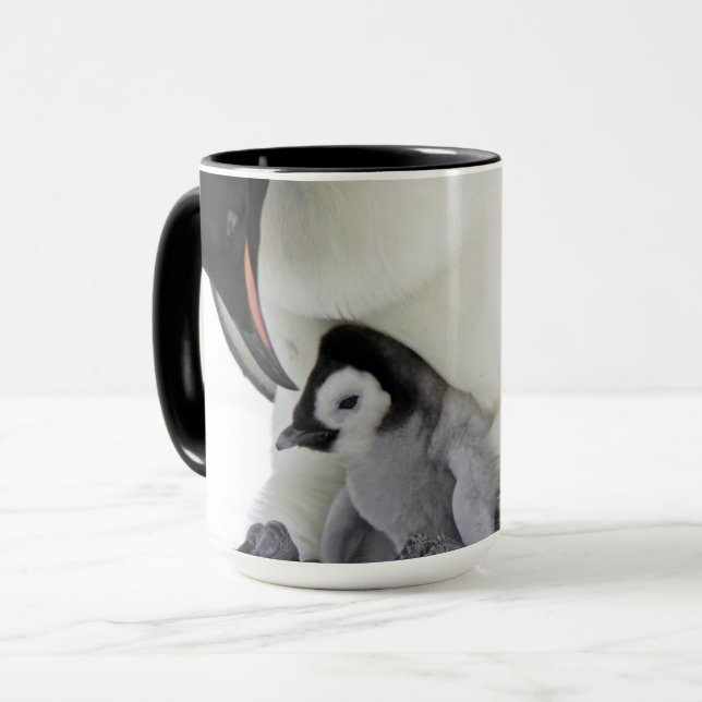 Emperor Penguin | Snow Hill Island Mug (Front Left)