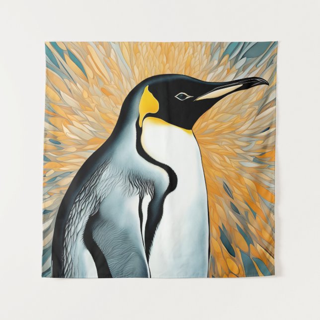 Emperor Penguin Tapestry (Front)