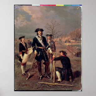 Emperor Peter the Great at Work Poster