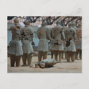 Emperor Qin's terracotta army Xian China Postcard
