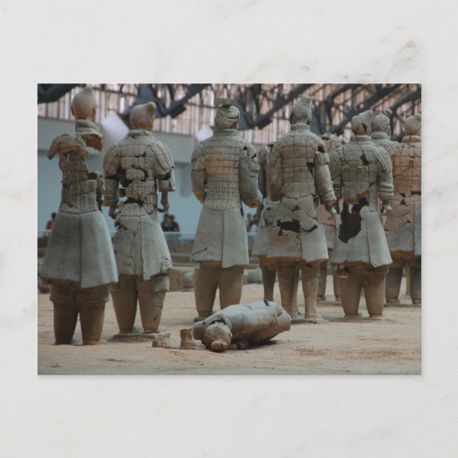 Emperor Qin's terracotta army Xian China Postcard (Front)