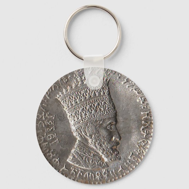 Emperor Selassie I Keychain (Front)