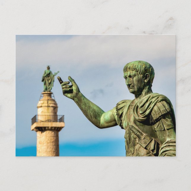 Emperor Trajan  Postcard (Front)