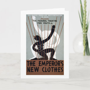 Emperors New Clothes 1937 WPA Card