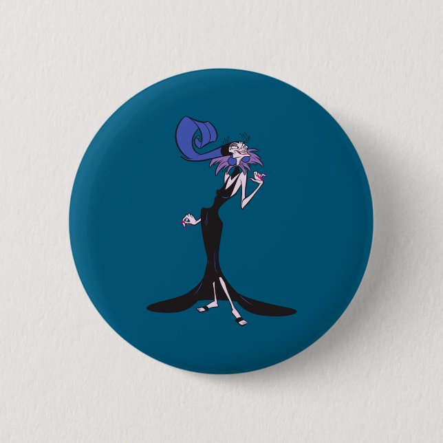 Emperors New Groove Yzma _1  6 Cm Round Badge (Front)