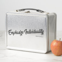 Emphasize Individuality ©