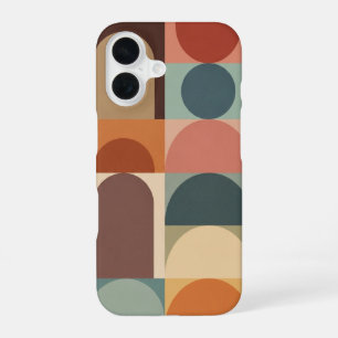 Empilement Cercle-Arc Vintage iPhone 16 Case