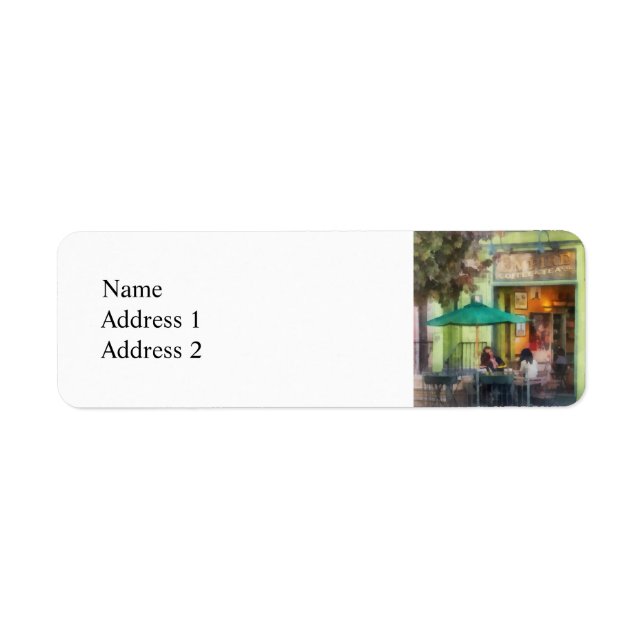 Empire Coffee and Tea Return Address Label (Front)