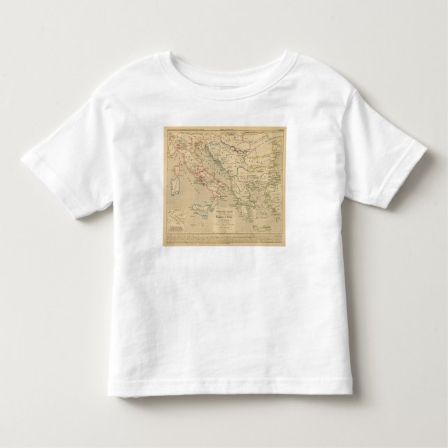 Empire Grec et Royaume d'Italie 774 a 900 Toddler T-Shirt (Front)