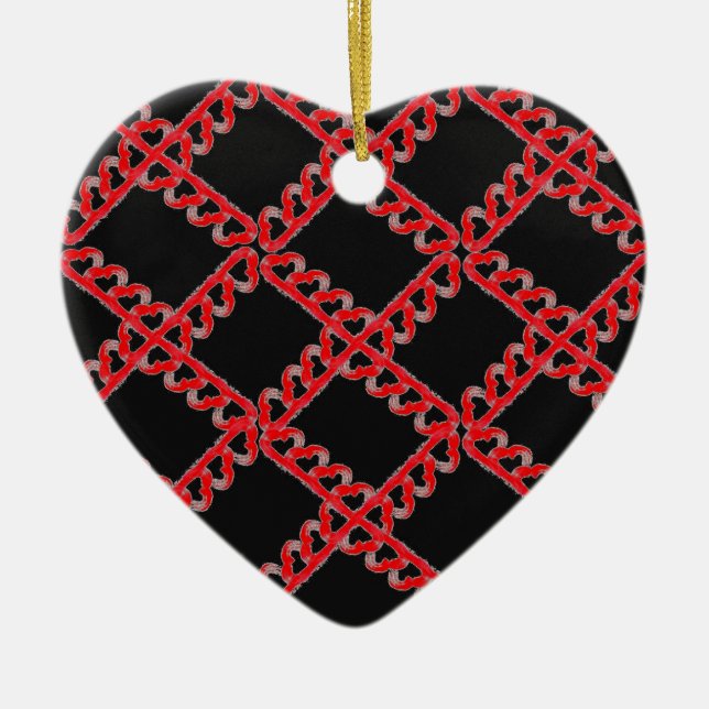 Empire Heart Ornament (Front)