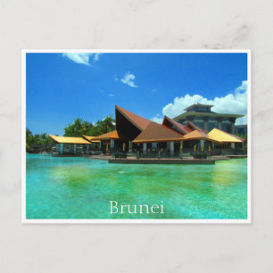 empire hotel blue pool postcard