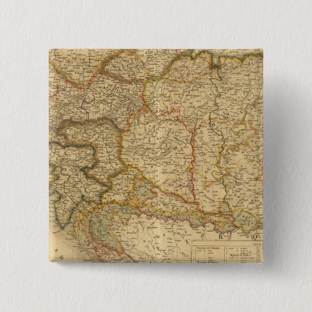 Empire Maps 15 Cm Square Badge (Front)