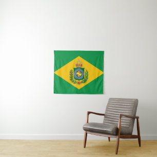 Empire of Brazil Flag - Bandeira Império do Brasi Tapestry