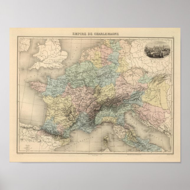 Empire of Charlemagne Poster (Front)