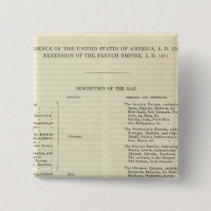 Empire of Napoleon Bonaparte 1811 AD 2 15 Cm Square Badge
