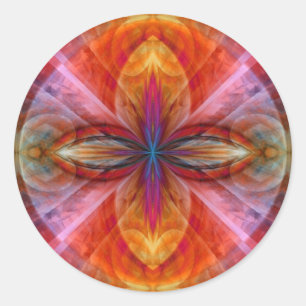Empire of the Sun Flower Classic Round Sticker