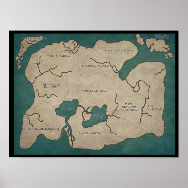 Empire of Wrestlemania Poster (Front)