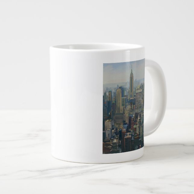 Empire State Building 2012 Large Coffee Mug (Front Right)