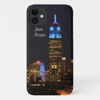 Empire State Building, 30 Rock in blue for Autism