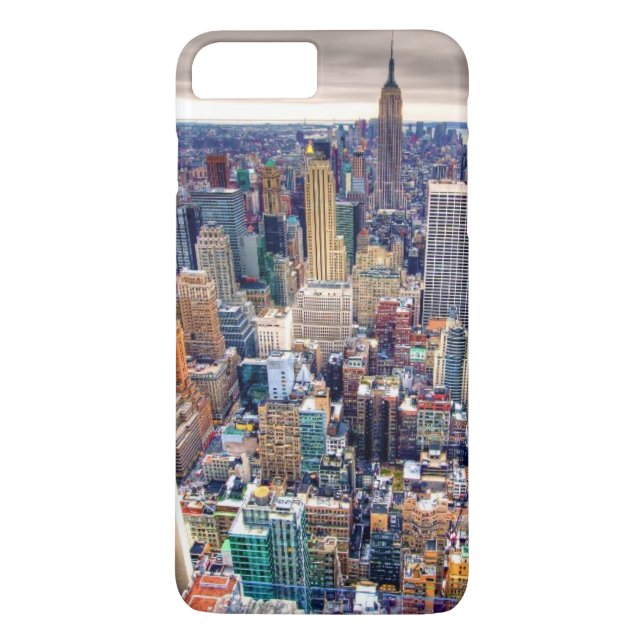 Empire State Building and Midtown Manhattan Case-Mate iPhone Case (Back)
