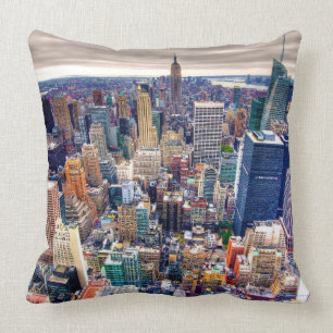 Empire State Building and Midtown Manhattan Cushion