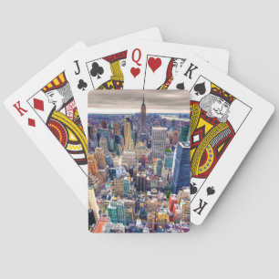 Empire State Building and Midtown Manhattan Playing Cards