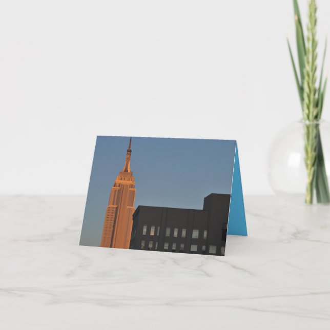 Empire State Building Card (Front)
