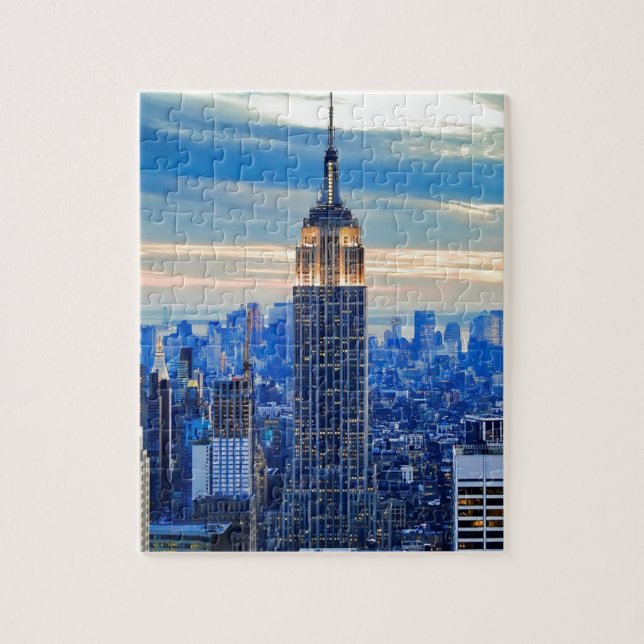 Empire State Building, Manhattan, New York City Jigsaw Puzzle (Vertical)