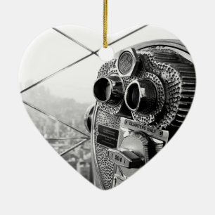 Empire State Building New York Pro Photo Ceramic Tree Decoration