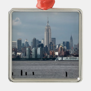Empire State Building New York USA Metal Tree Decoration