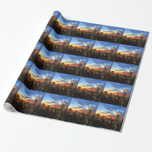 Empire State Building New York Wrapping Paper