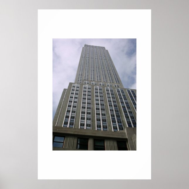 Empire State Building NYC Poster (Front)