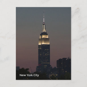 Empire State Building Postcard