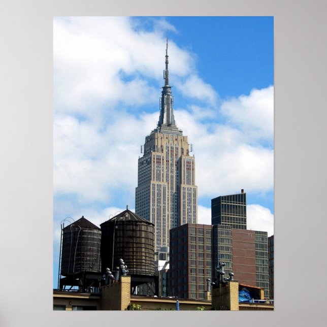 Empire State Building Poster (Front)