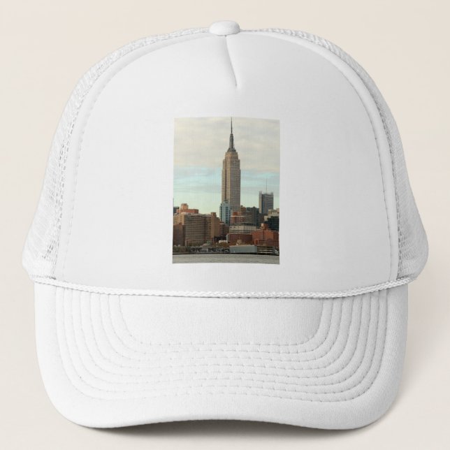 Empire State Building Trucker Hat (Front)