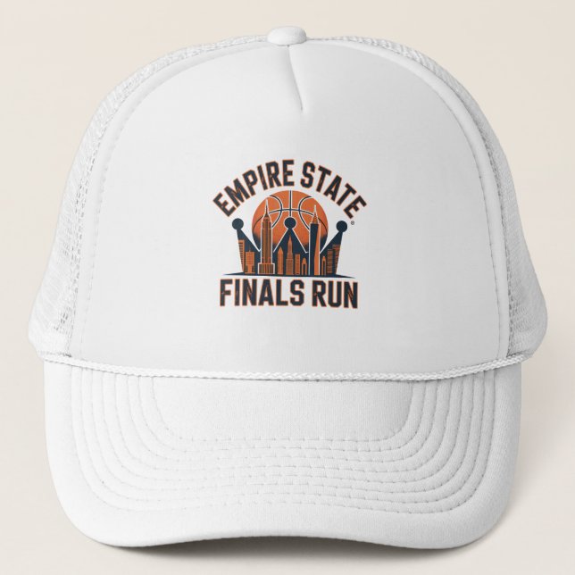 Empire State Finals Run Trucker Hat (Front)