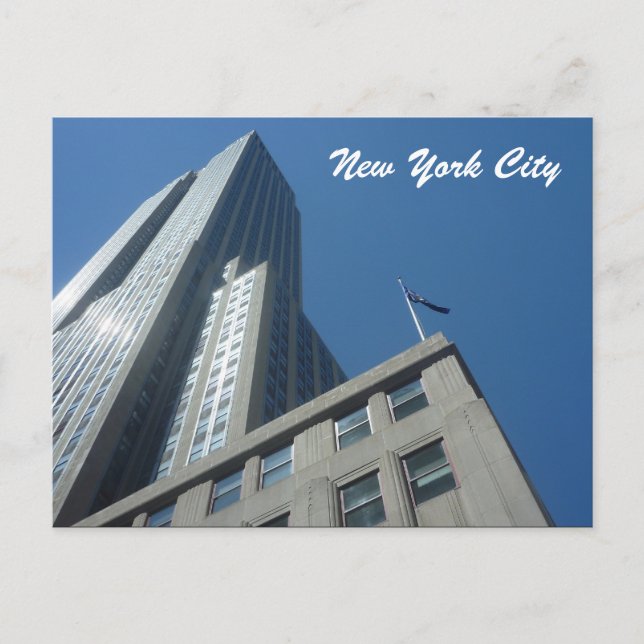 empire state floors postcard (Front)