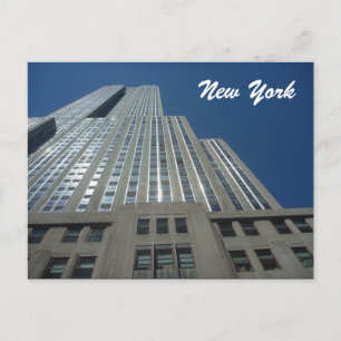 empire state high ny postcard