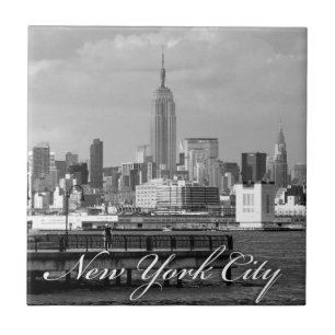 Empire State New York City Ceramic Tile