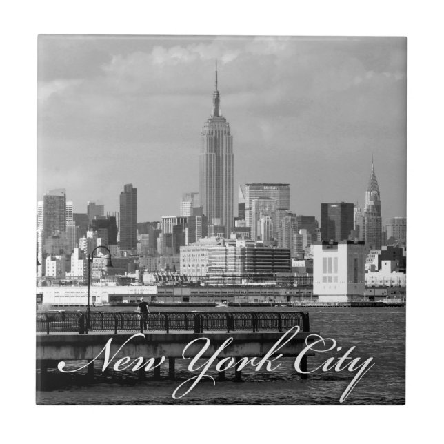 Empire State New York City Ceramic Tile (Front)