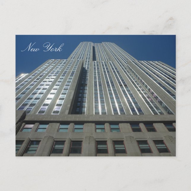 empire state sky postcard (Front)