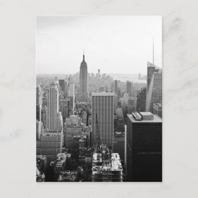 Empire States Building Manhattan Postcard (Front)