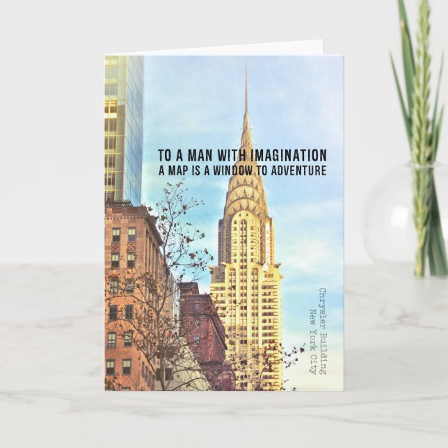 EMPIRE VIEW Greeting Card (Front)